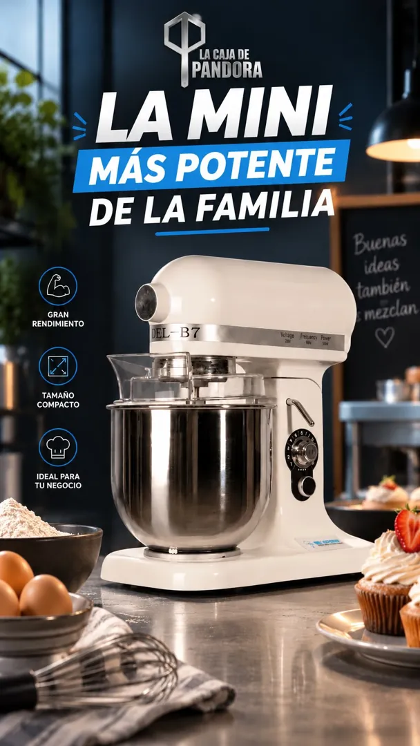 Batidora Industrial Planetaria Equimaq en video