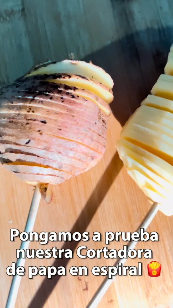 Cortadora de Papa en Espiral Eléctrica Equimaq
