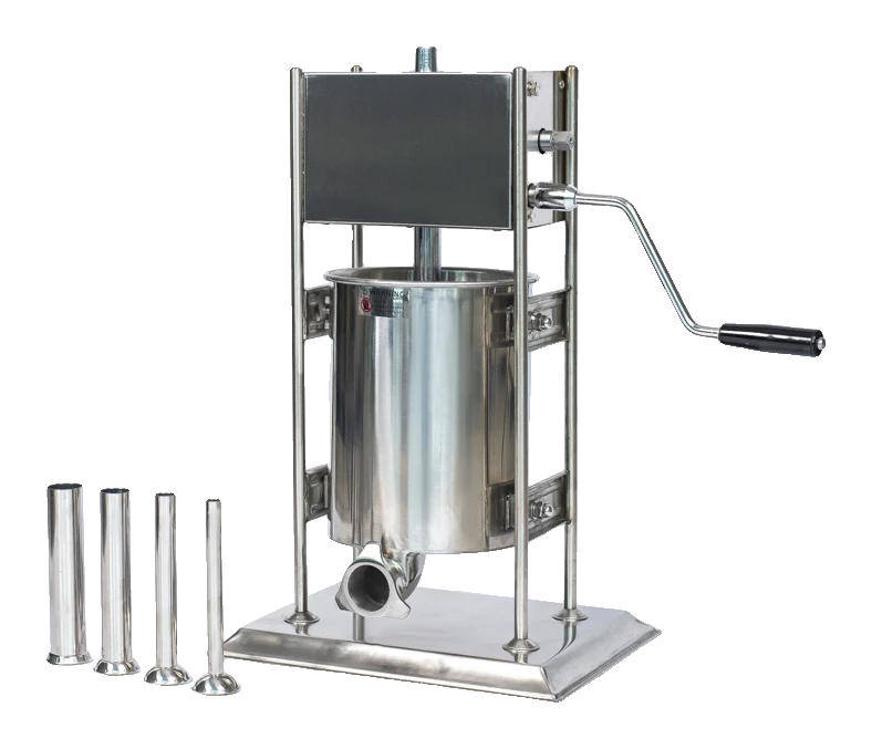 Embutidora Manual Vertical en Acero Inoxidable Equimaq