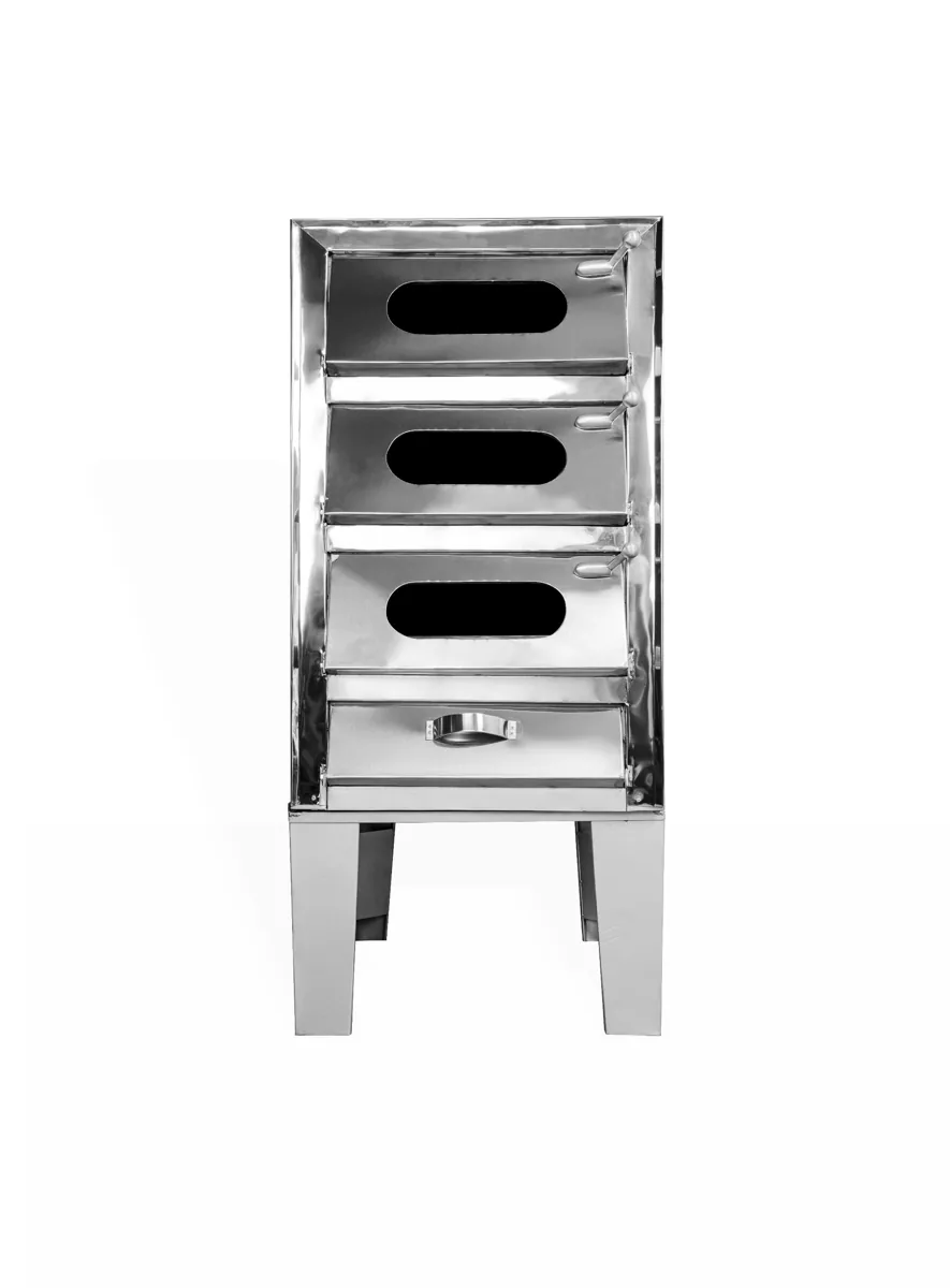 Horno de Panadería Nacional – 3 cámaras – acero