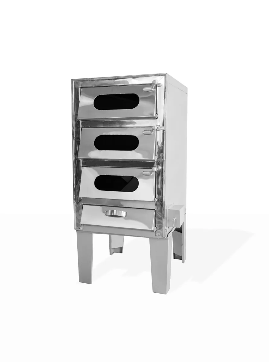 Horno de Panadería Nacional – 3 cámaras – acero