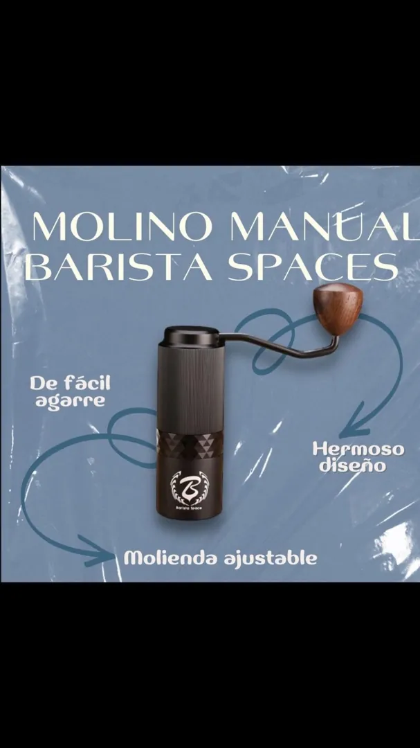 Molino de Café Manual Barista Space en video