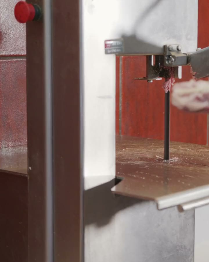 Sierra Sinfín para Hueso en Acero Inoxidable Equimaq en video